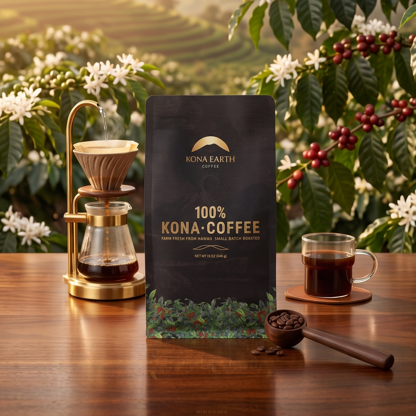(12 oz) 100% KONA CLASSIC COFFEE