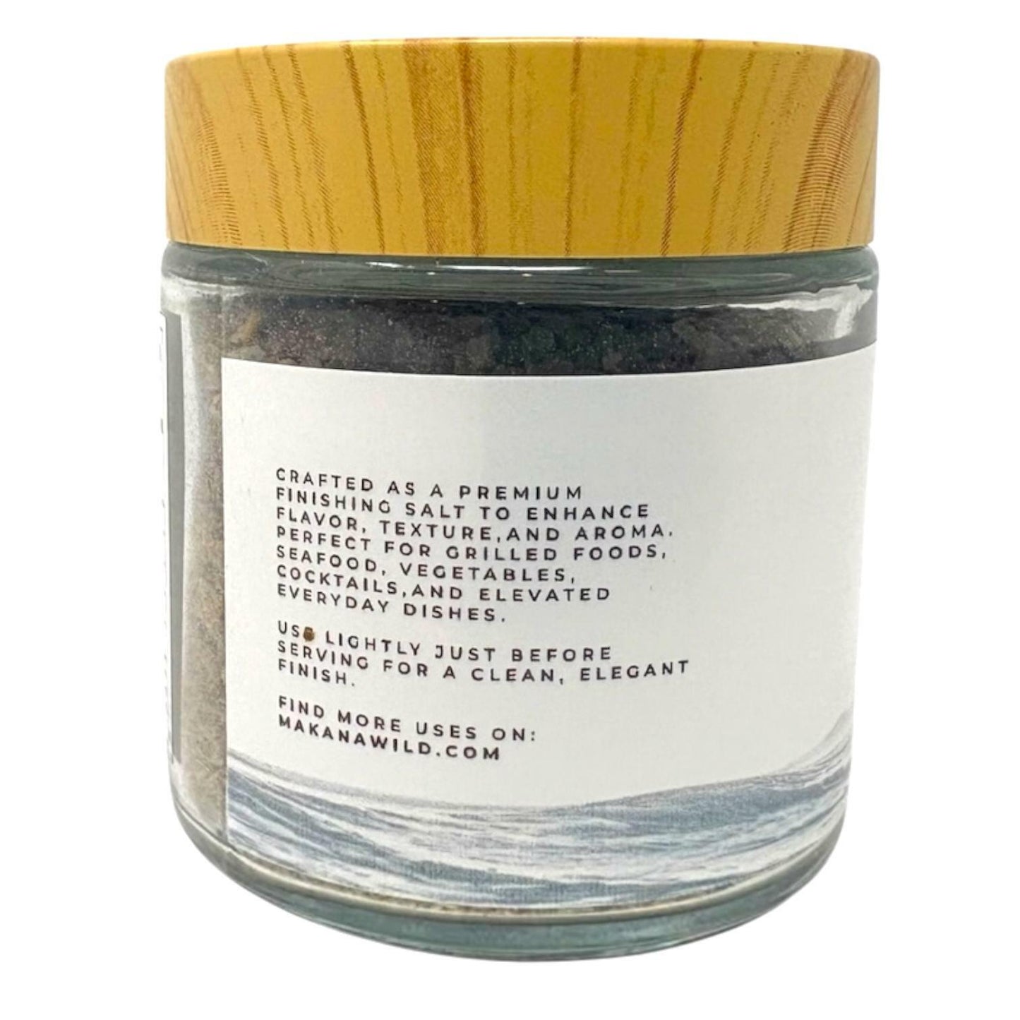 Makana Hawaii Sea Salt Basque Finishing Salt 4 oz