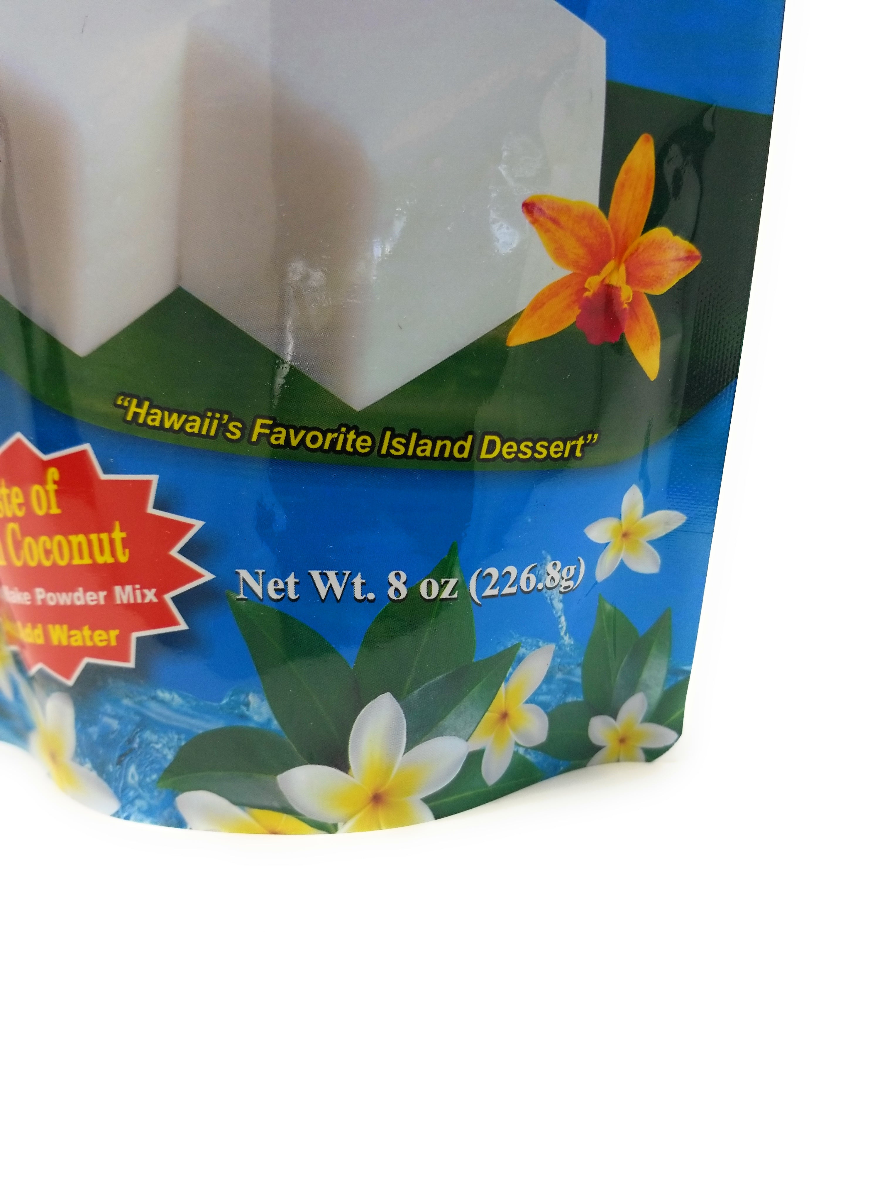 Hawaii's Best Hawaiian Haupia Mix - 8oz Gluten-Free Luau Pudding