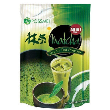 Possmei Instant Powder - Green Tea Powder (Matcha Powder) All in one 2.2 Lbs.