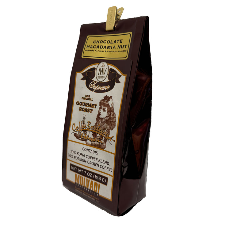 10% Kona Blend Coffee Chocolate Macnut Ground