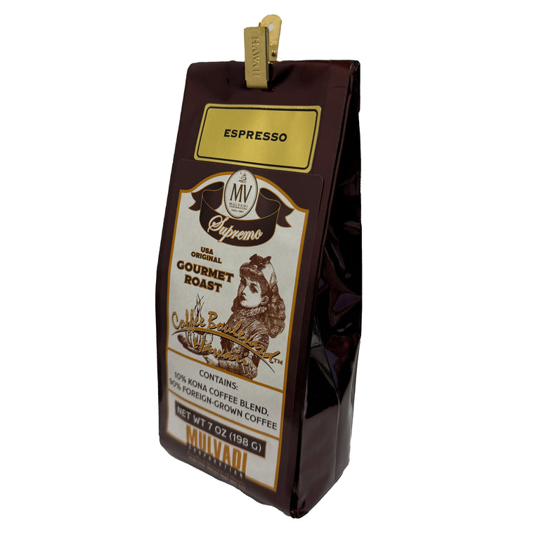 10% Kona Blend Coffee Espresso Ground