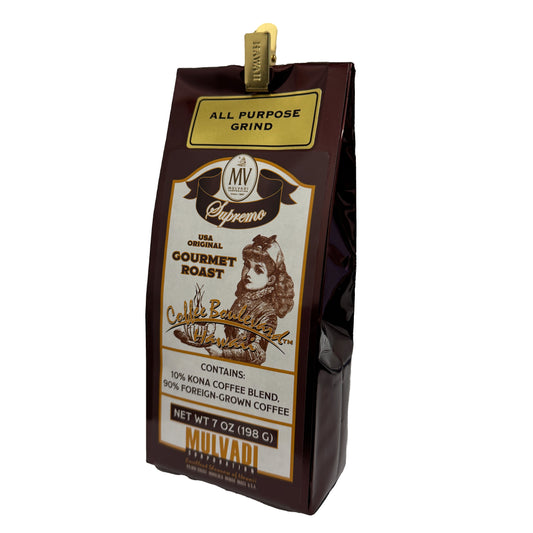 マルバディ 10% コナブレンドコーヒー レギュラーグラウンド 7オンスバッグ