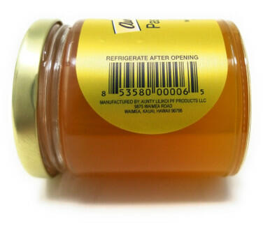 Aunty Lilikoi Passion Fruit Jelly 9oz Jar Hawaii Kauai Fruit Spread Natural