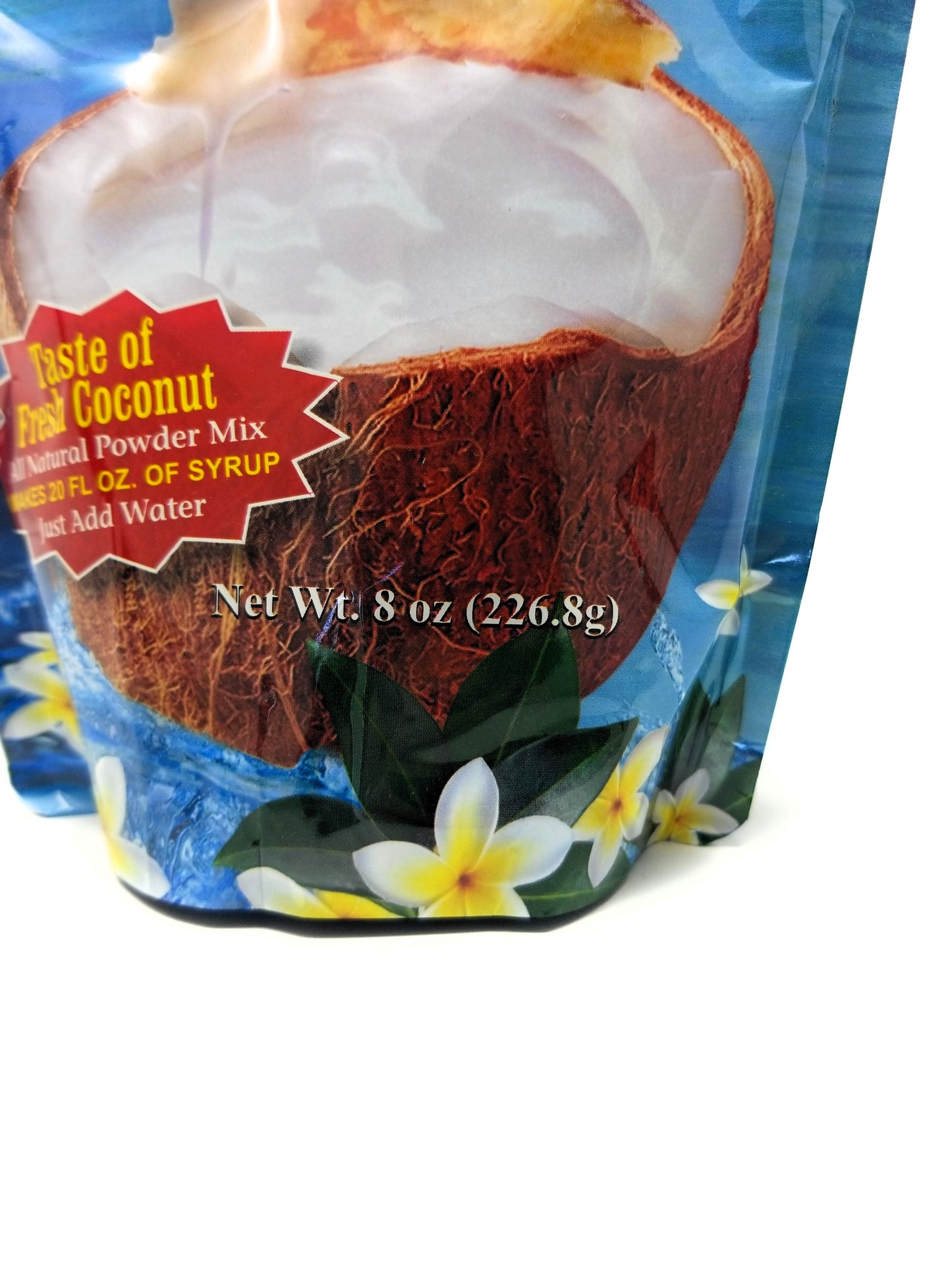 Hawaii's Best Hawaiian Coconut Syrup & Delights - All Natural Mix (8oz)