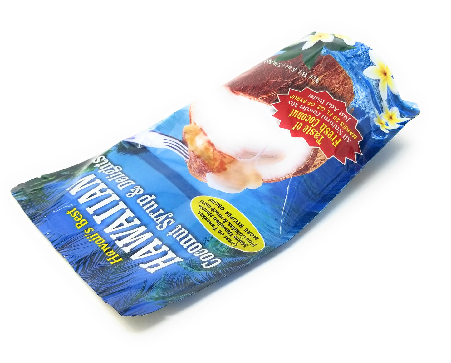 Hawaii's Best Hawaiian Coconut Syrup & Delights - All Natural Mix (8oz)