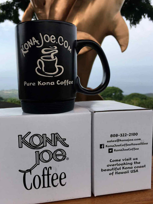 Deluxe Signature Kona Joe Mug with Rubber Bottom