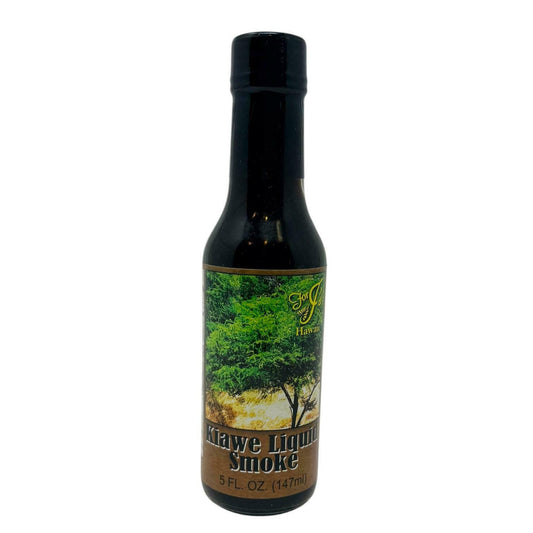 For J's Hawaii Kiawe Liquid Smoke 5 FL. OZ.  - Hawaii Authentic Smoke Flavor
