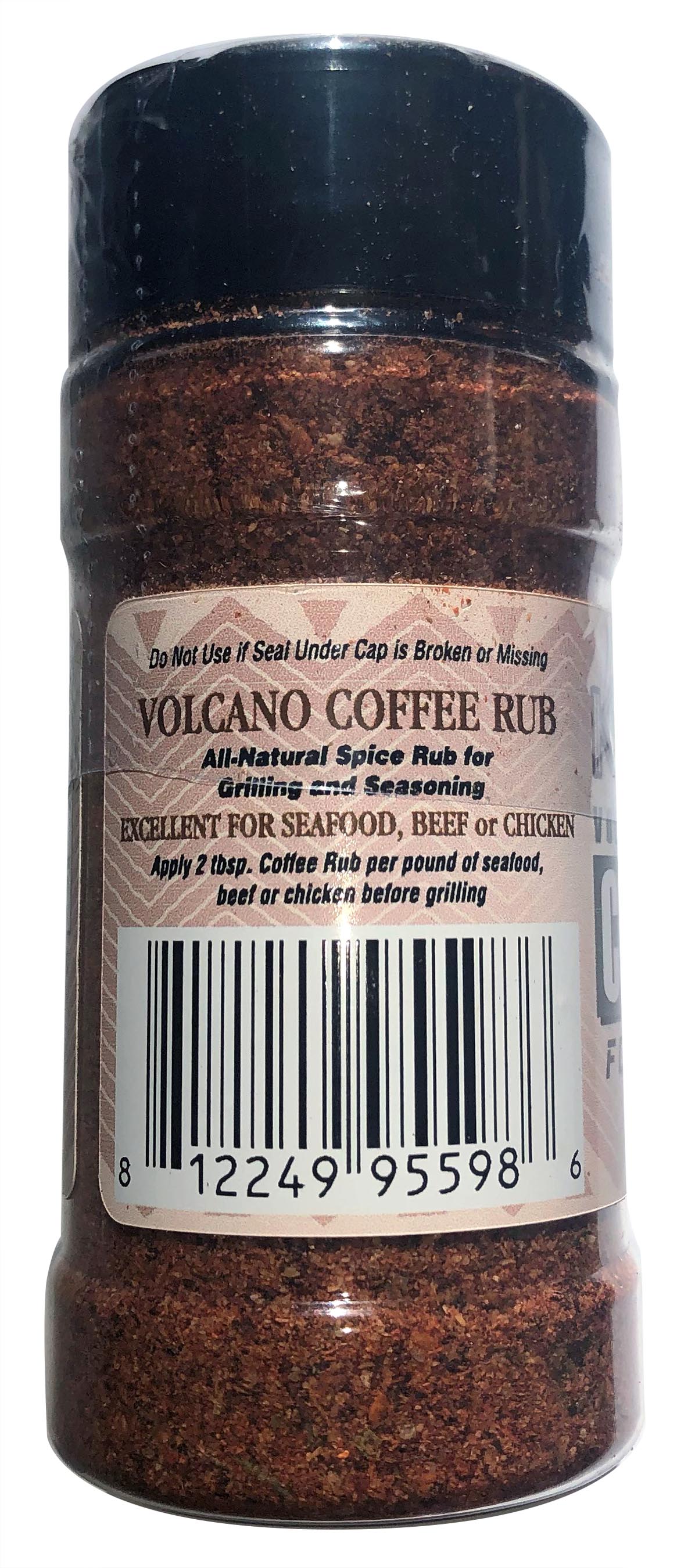 Volcano Coffee Spice Rub
