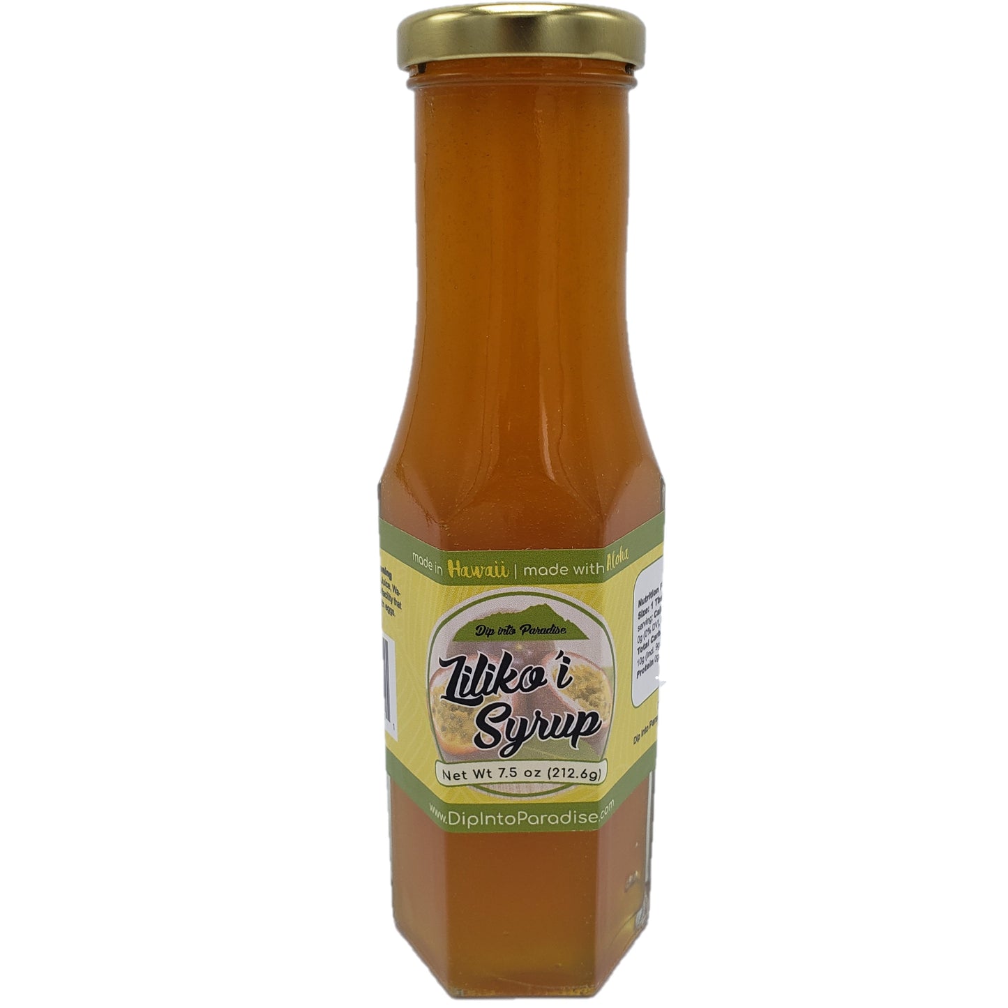 Dip into Paradise Lilikoi Syrup