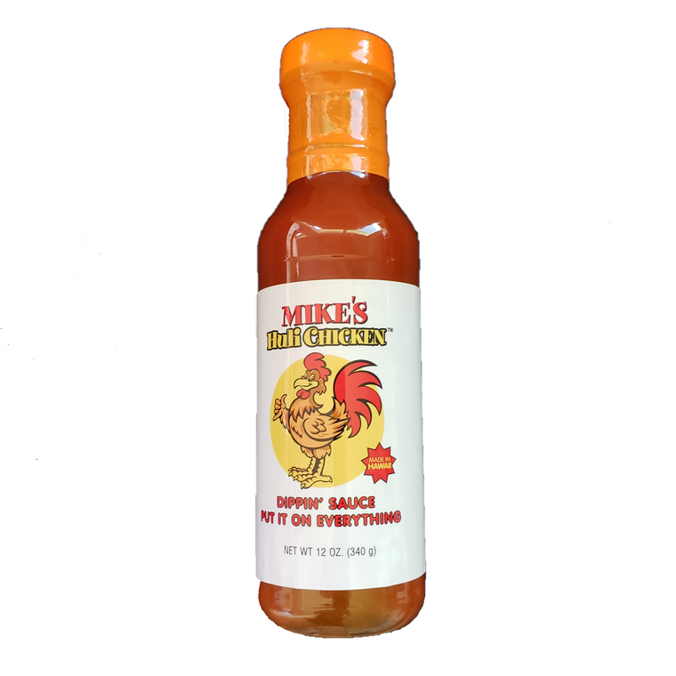 Featured on Diner's, Drive-ins and Dives:          12oz Mike's Huli Chicken Dippin Sauce