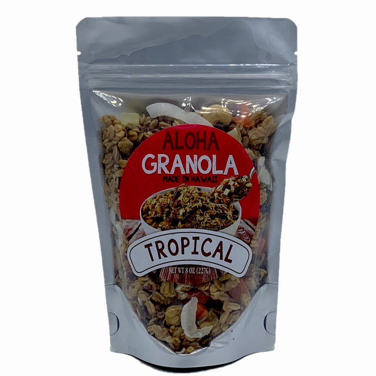 8oz Aloha Granola Tropical