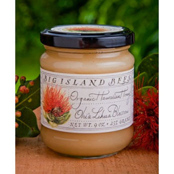 Raw, Organic Lehua & Cinnamon: Three 9 oz Jars – Big Island Bees