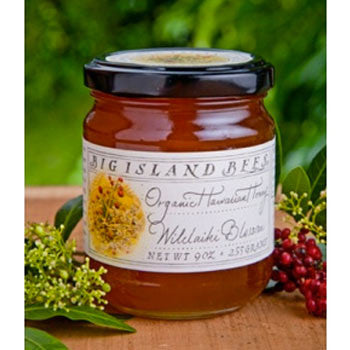 9oz Big Island Bees Wilelaiki Jar Organic Honey